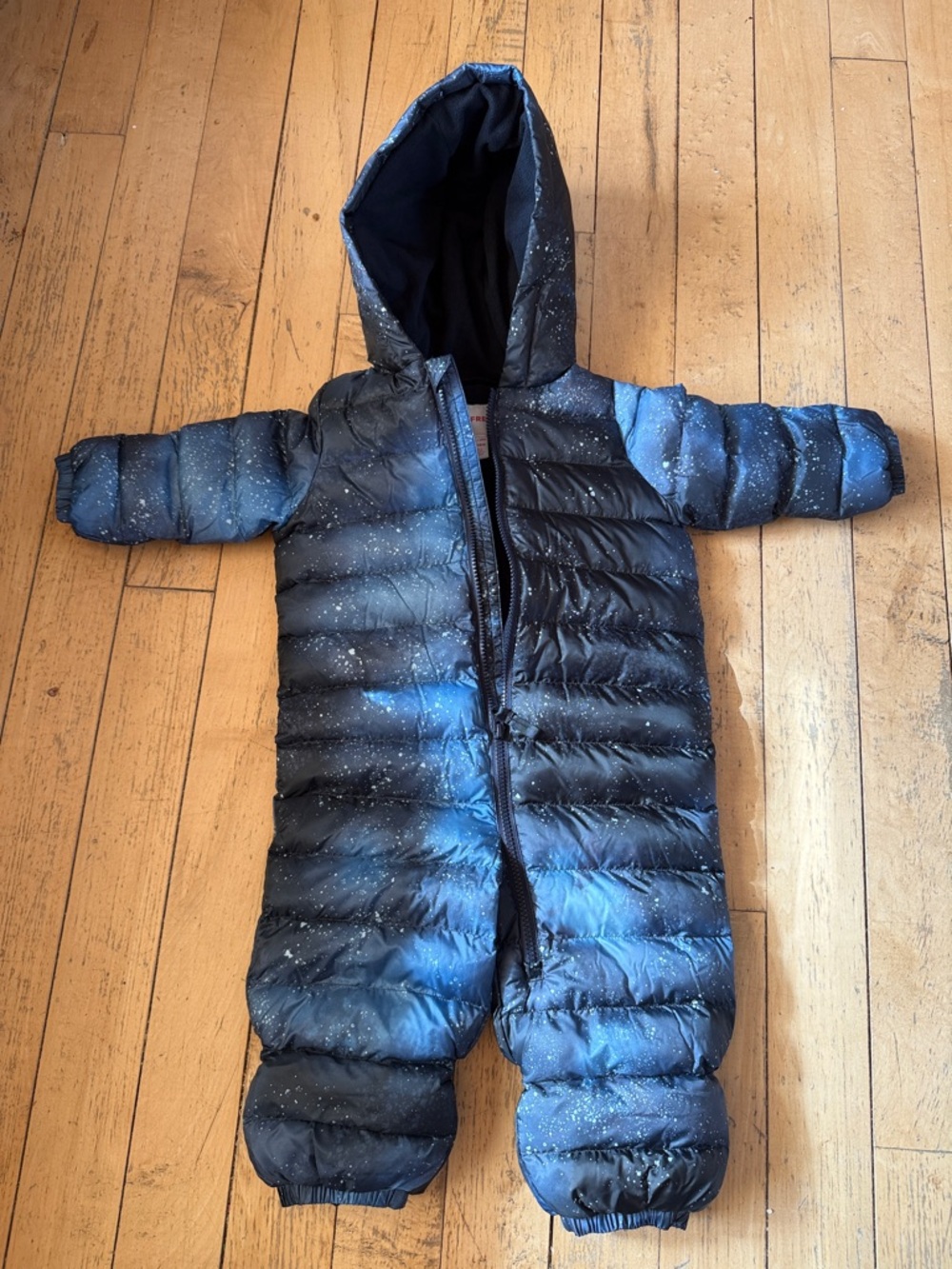 Joe Fresh Navy Galaxy Blue Puffer Snowsuit